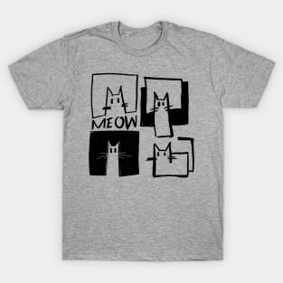 geometric cats T-Shirt